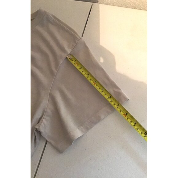 ADIDAS- MENS GREY CREW NECK SHORT SLEEVE GRAPHIC PERFORMANCE T-SHIRT SIZE LARGE - Picture 4 of 6